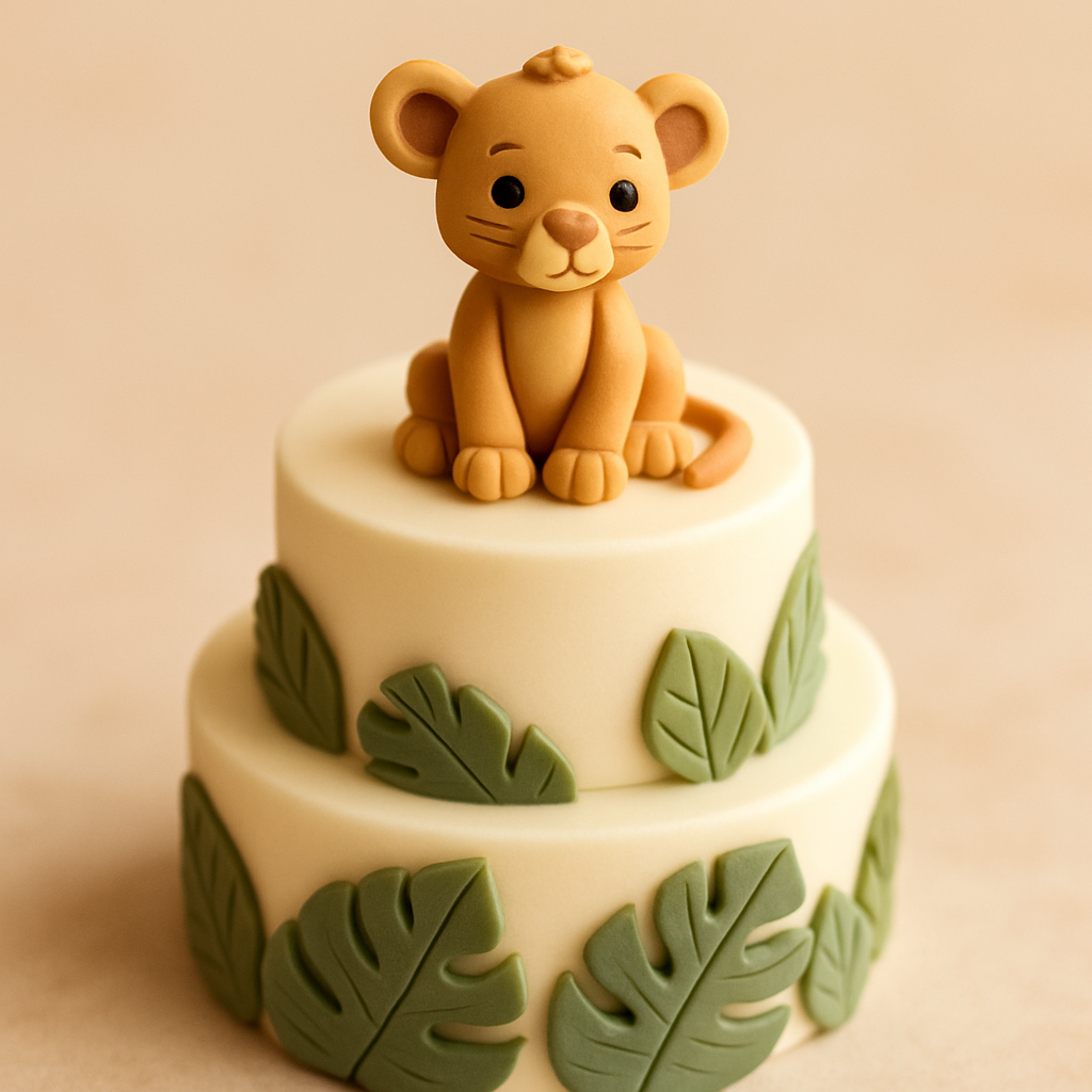 Animal-Themed Cake Toppers: Perfect for Safari & Jungle Parties