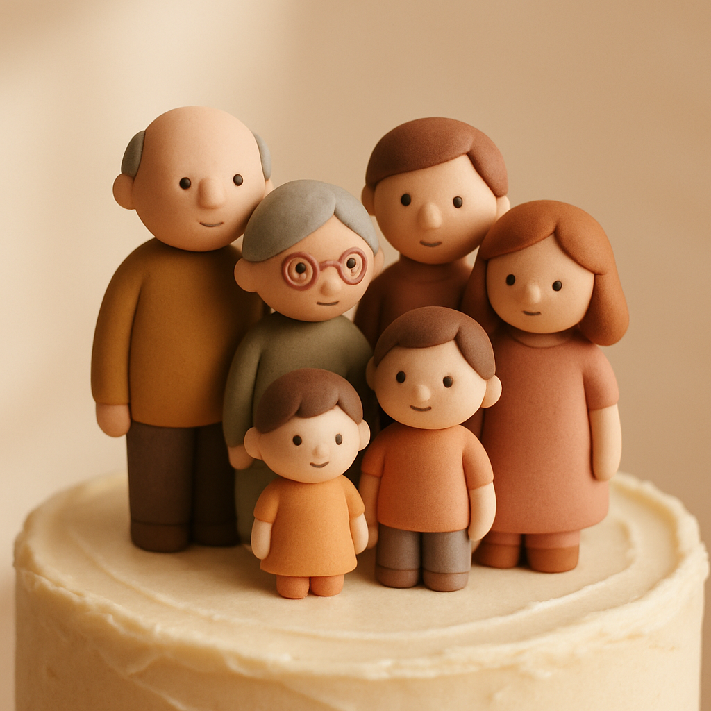 Family Reunion Cake Toppers: Celebrating Everyone at the Table