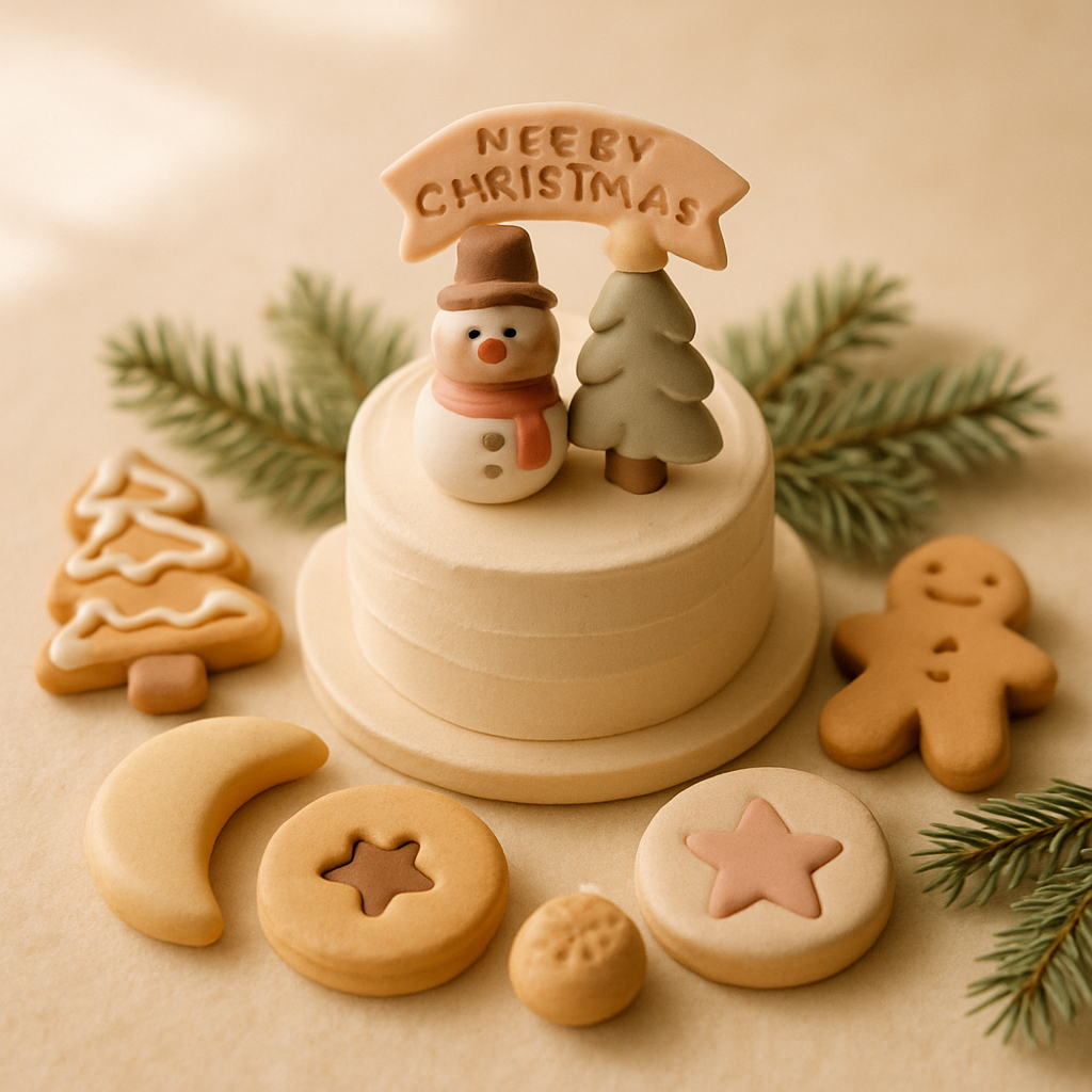 Holiday Cake Toppers: Christmas, New Year & Winter Celebrations