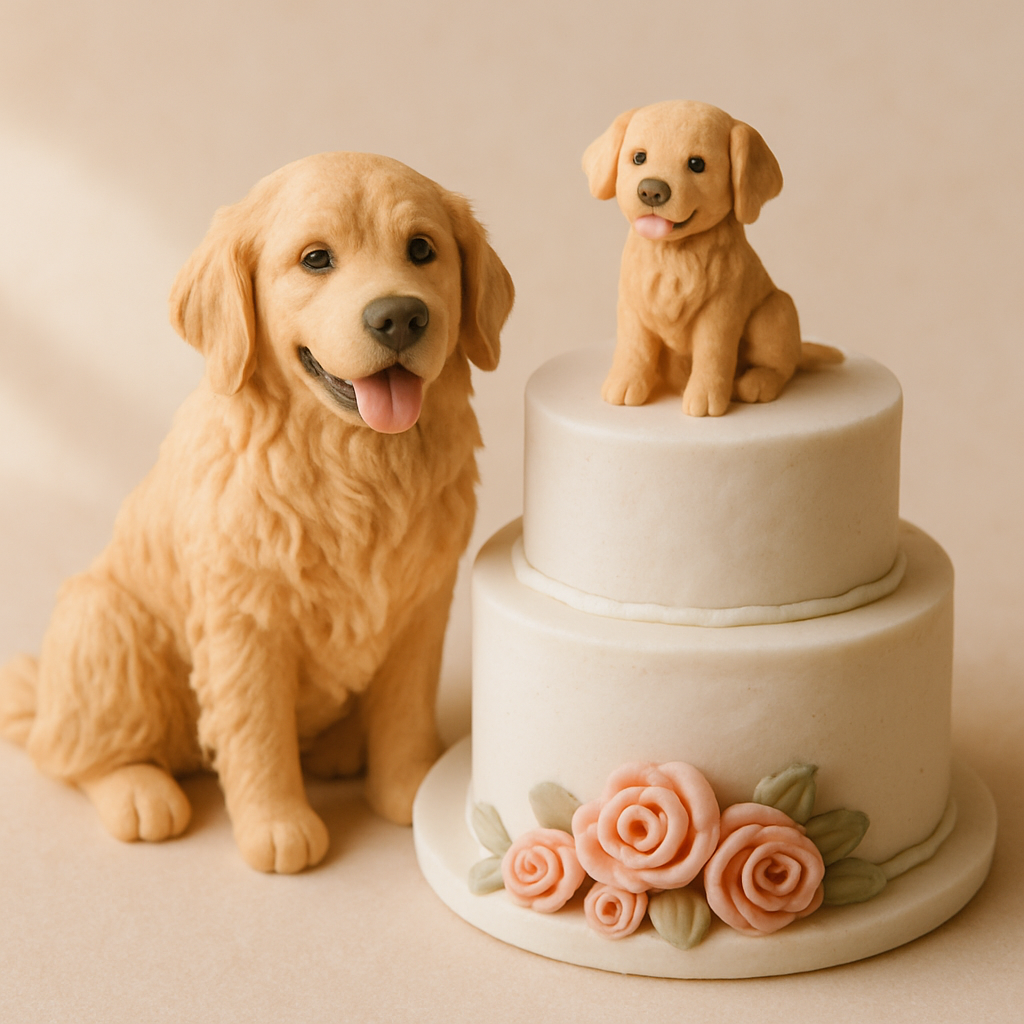 Pet-Inspired Cake Toppers: Including Your Furry Family Member