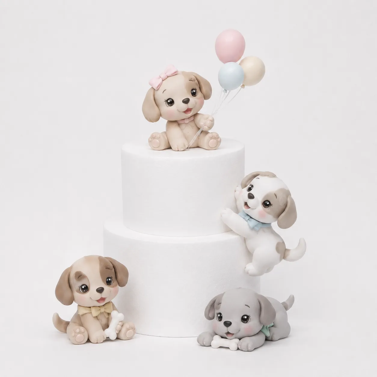 Puppy Party Balloon Topper