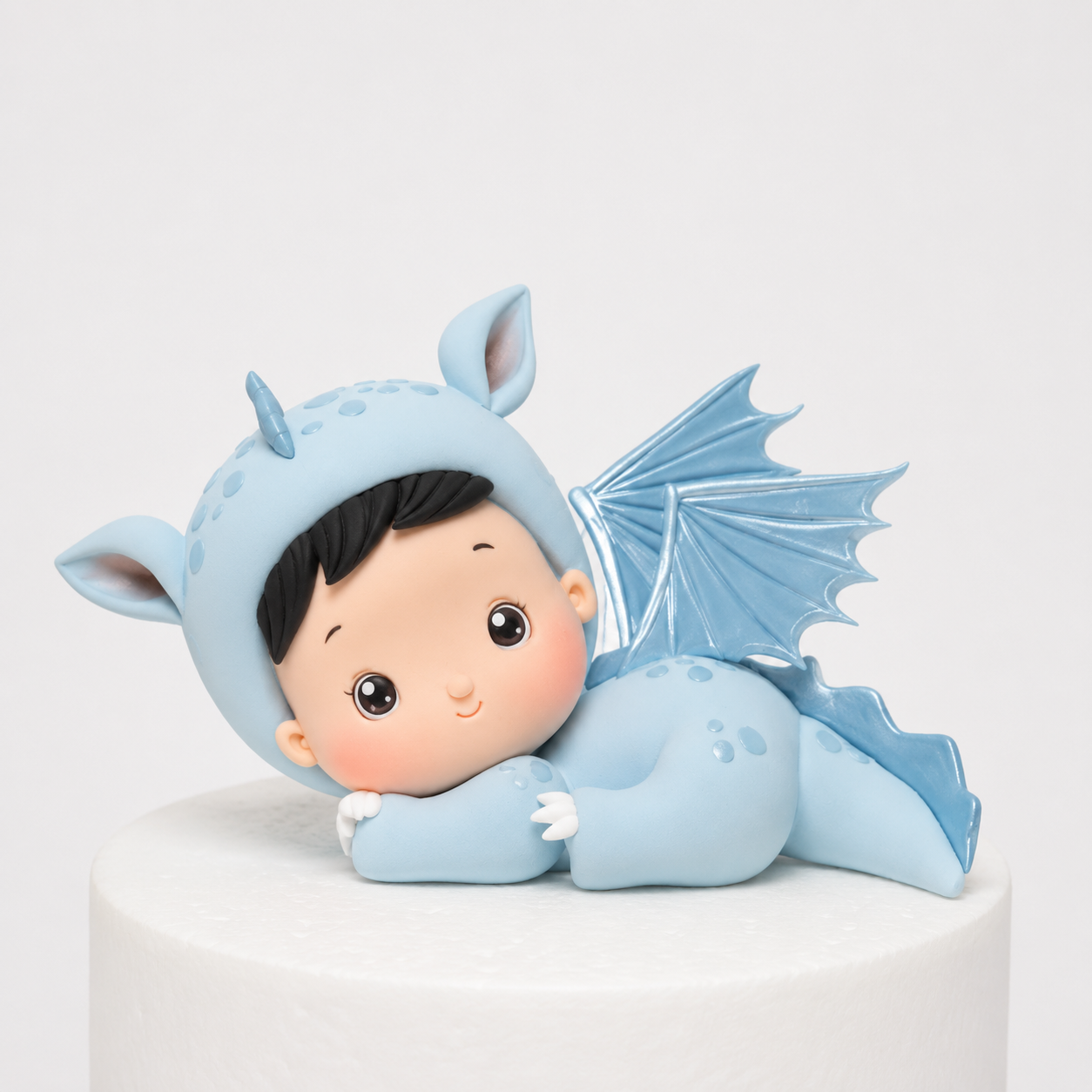 Blue Baby Dragon Topper