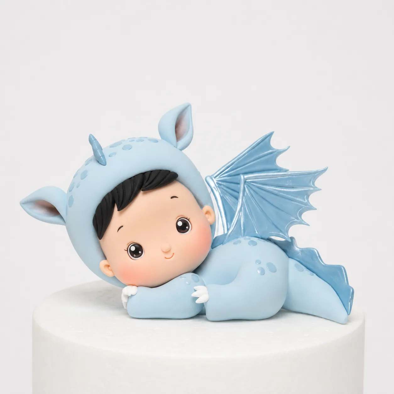 Blue Baby Dragon Topper