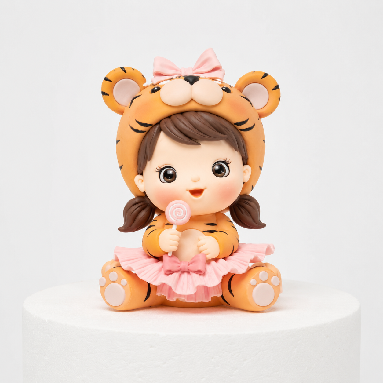 Tiger Cub Girl Topper