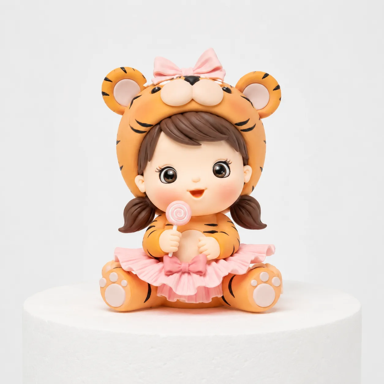 Tiger Cub Girl Topper