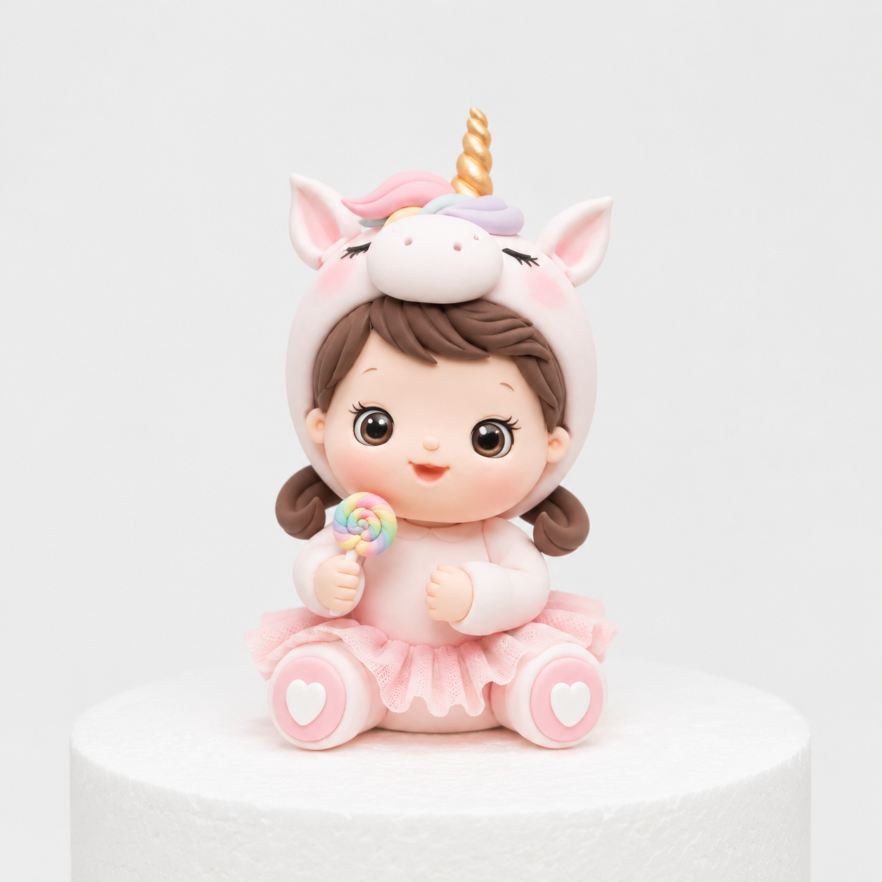 Unicorn Girl With Lollipop