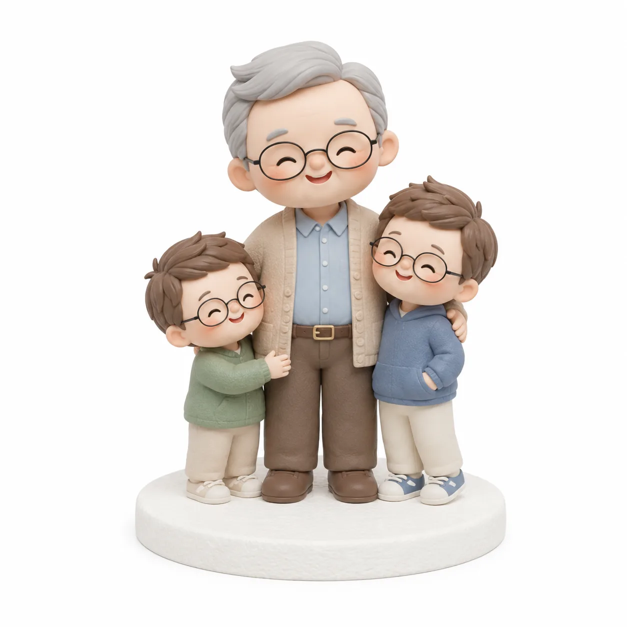 Grandpa & Grandsons Topper