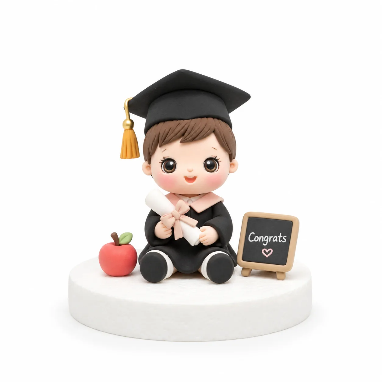 Baby Graduate Congrats Chalkboard Topper