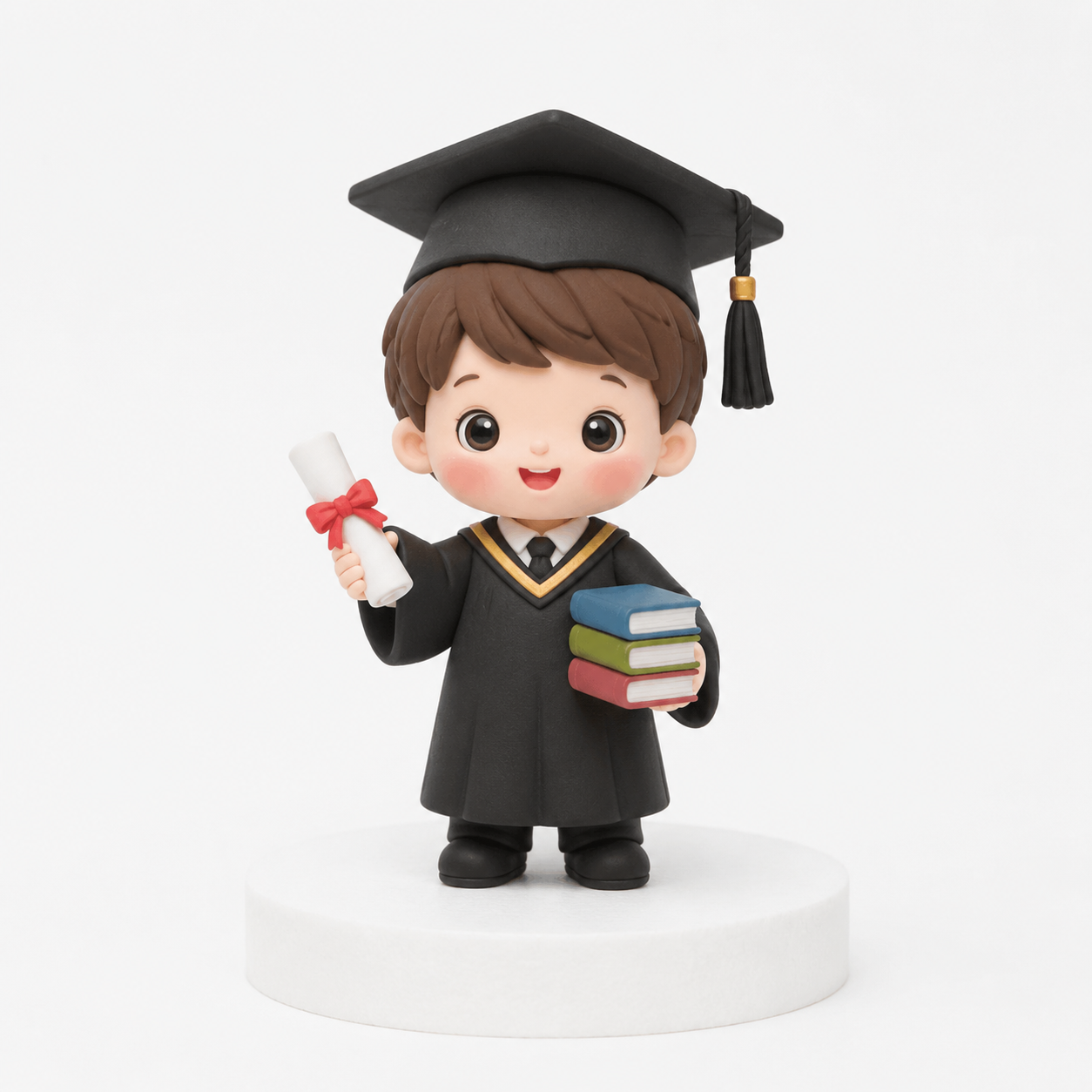 Book Bundle Grad Boy Topper