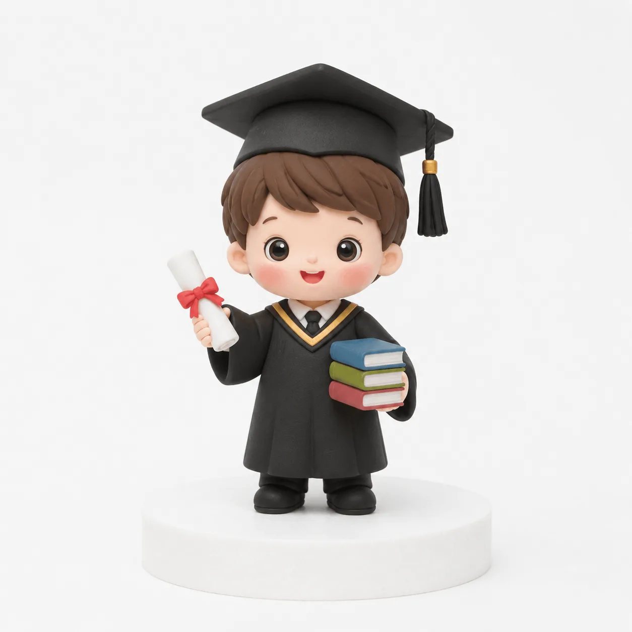 Book Bundle Grad Boy Topper