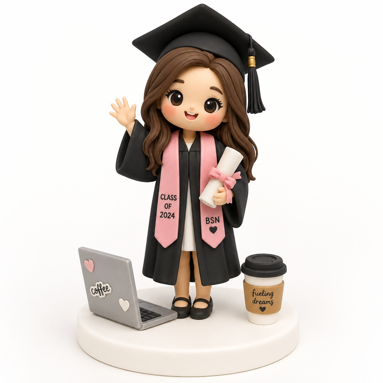 Nursing Grad Coffee & Laptop Topper