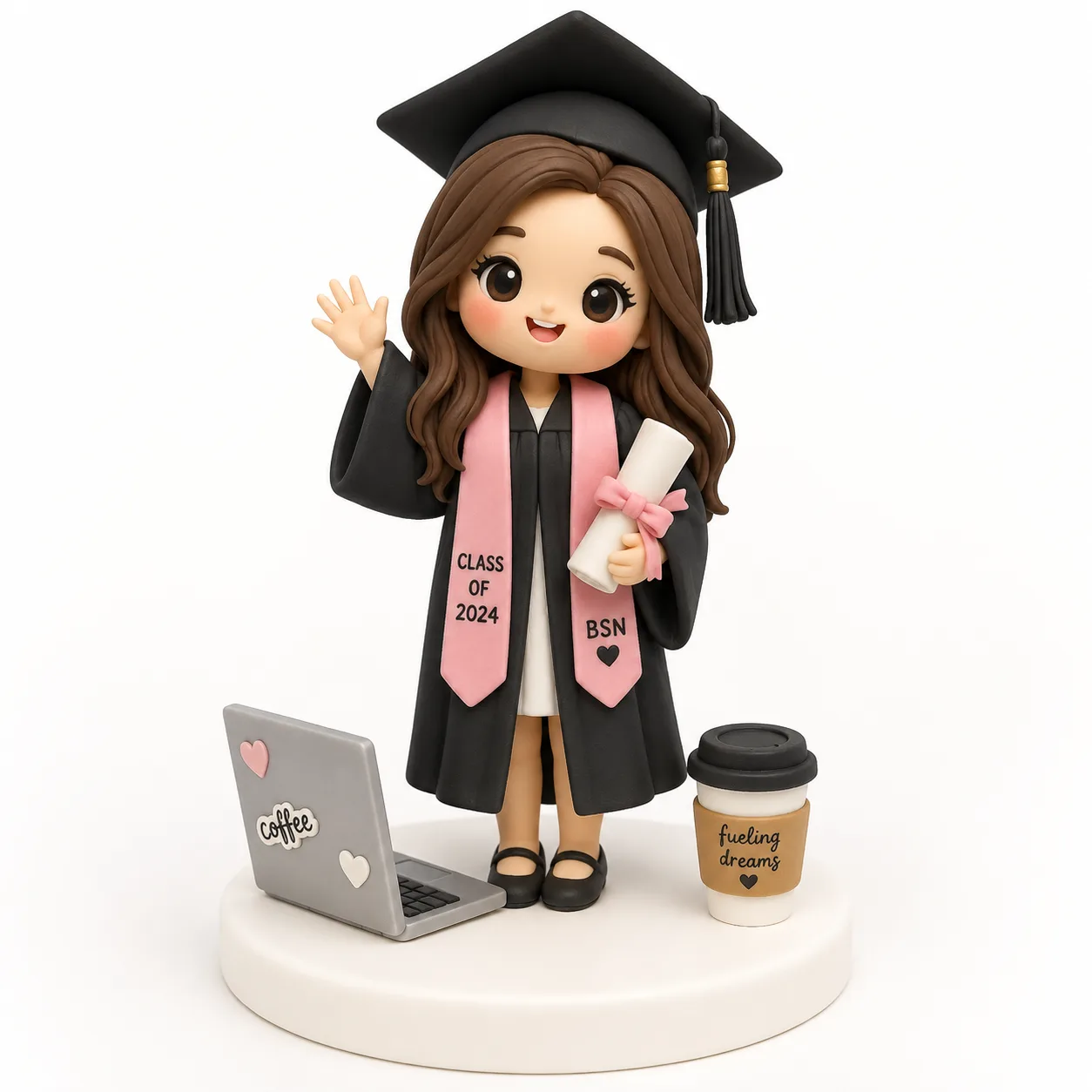 Nursing Grad Coffee & Laptop Topper
