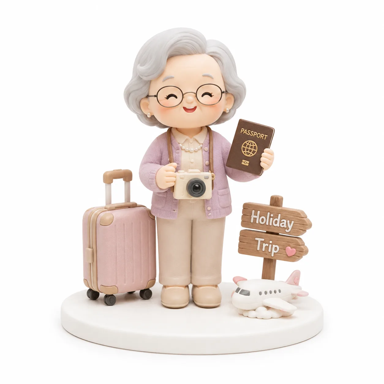 Grandma's Holiday Trip Topper
