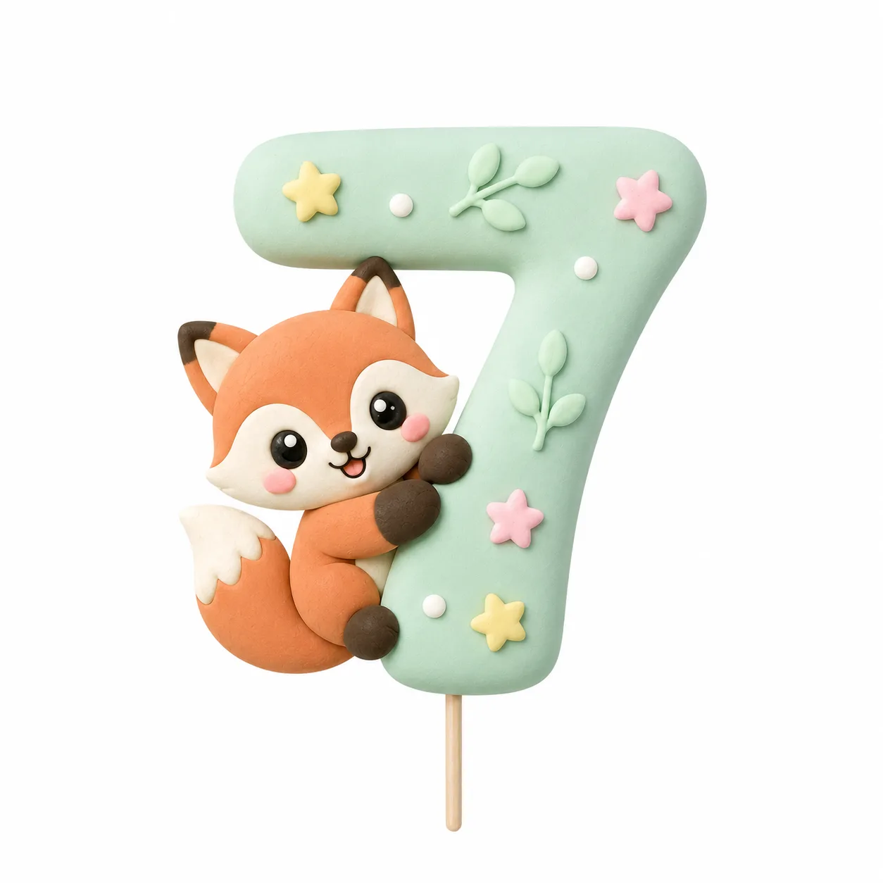 Fox Number 7 Topper