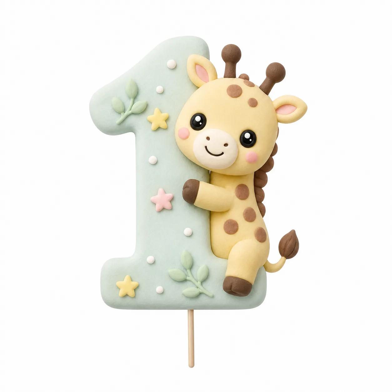 Giraffe Number 1 Topper