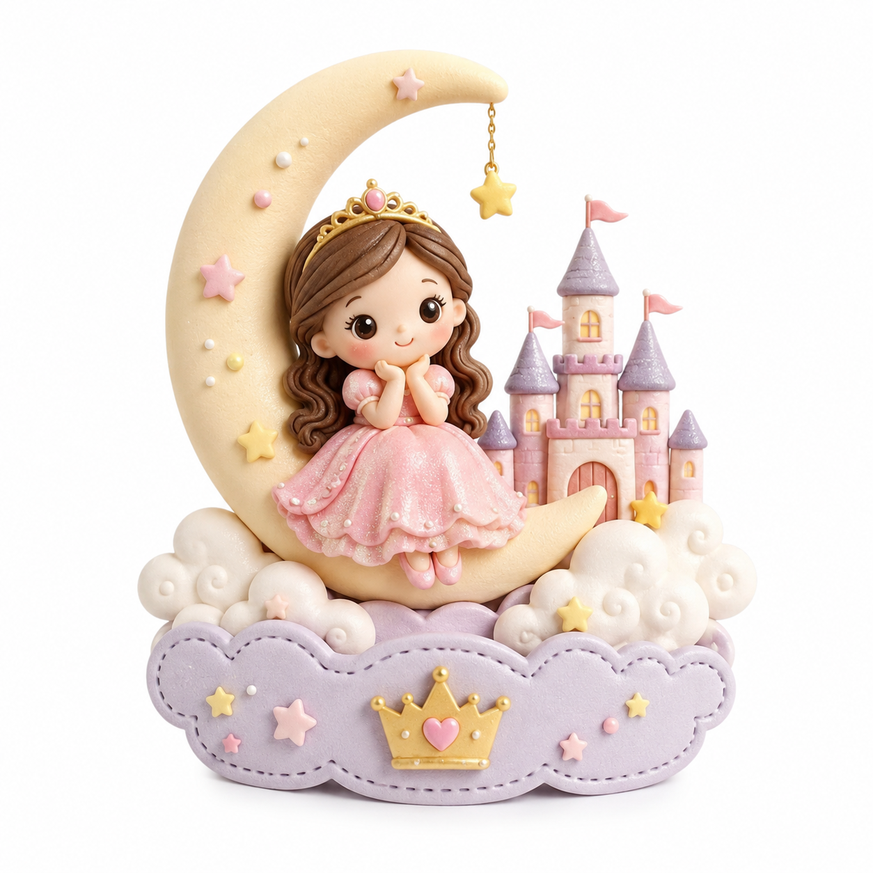 Moonlight Castle Princess Topper