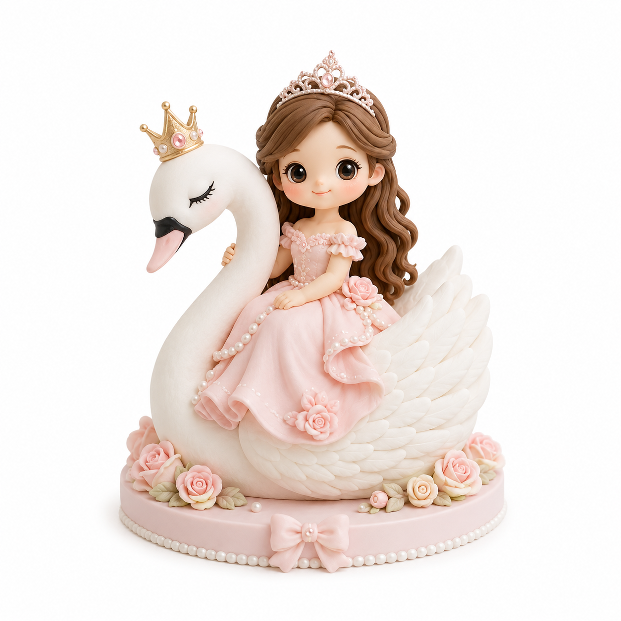 Royal Swan Princess Topper