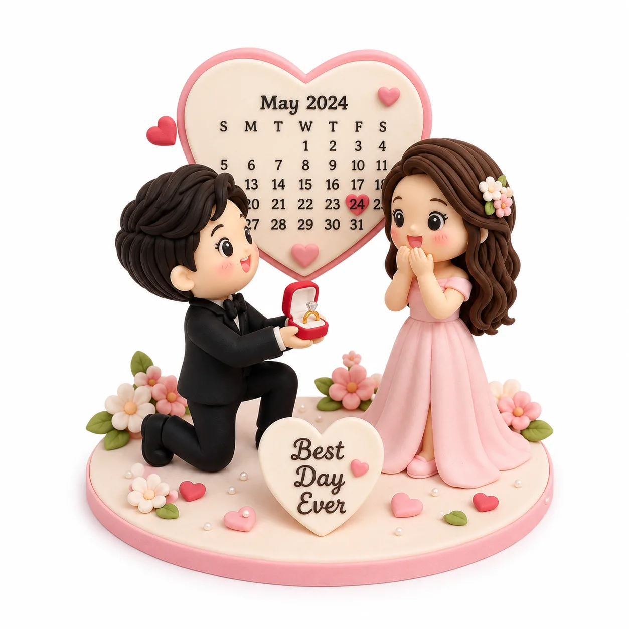 Save The Date Proposal Topper