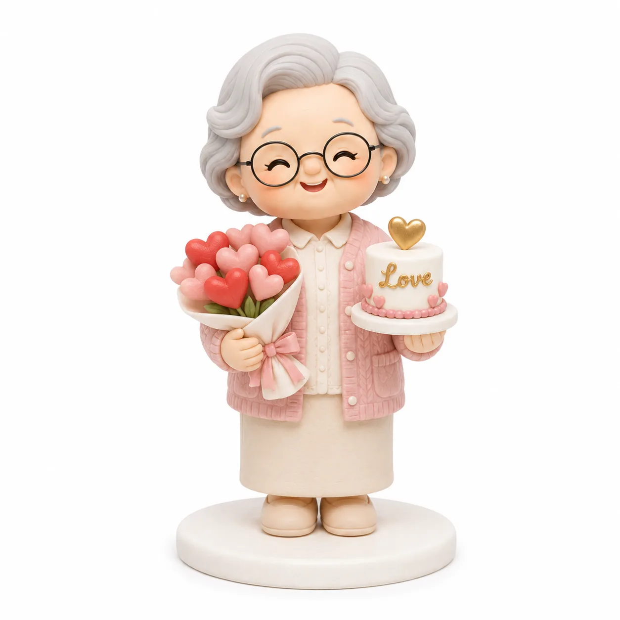 Grandma's Love Bouquet Topper