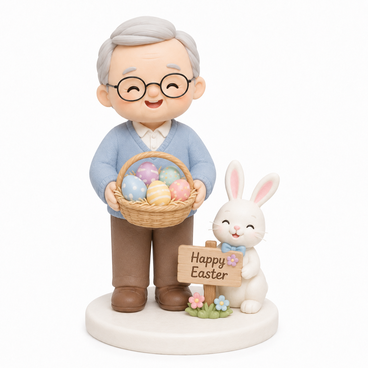 Grandpa's Easter Basket Topper