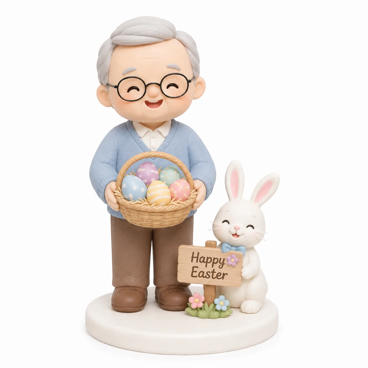 Grandpa's Easter Basket Topper